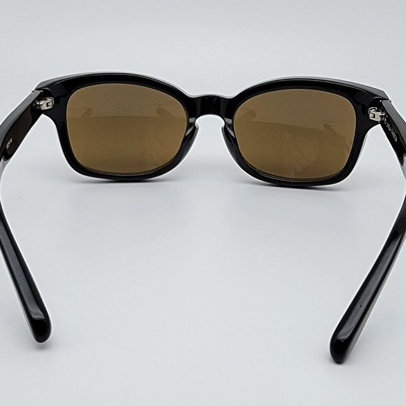 Linda Farrow LFL/275/3 Gloss Black Gold Sunglasses main image 12